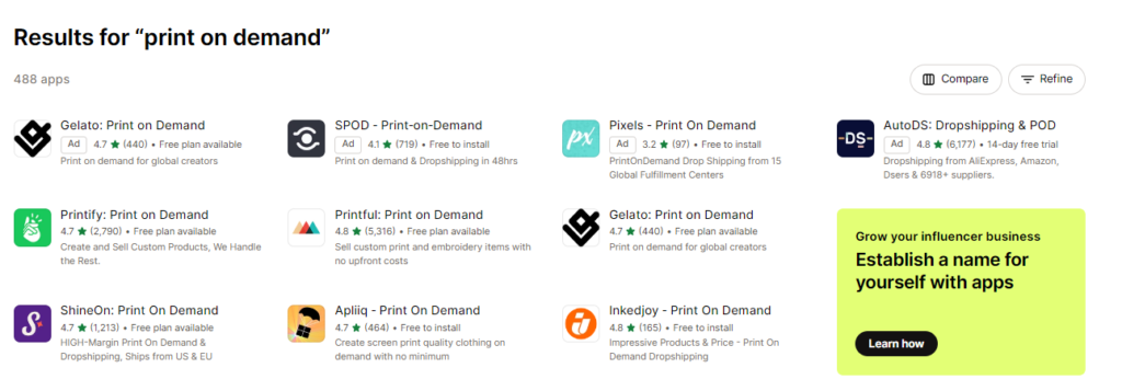 How does print-on-demand works